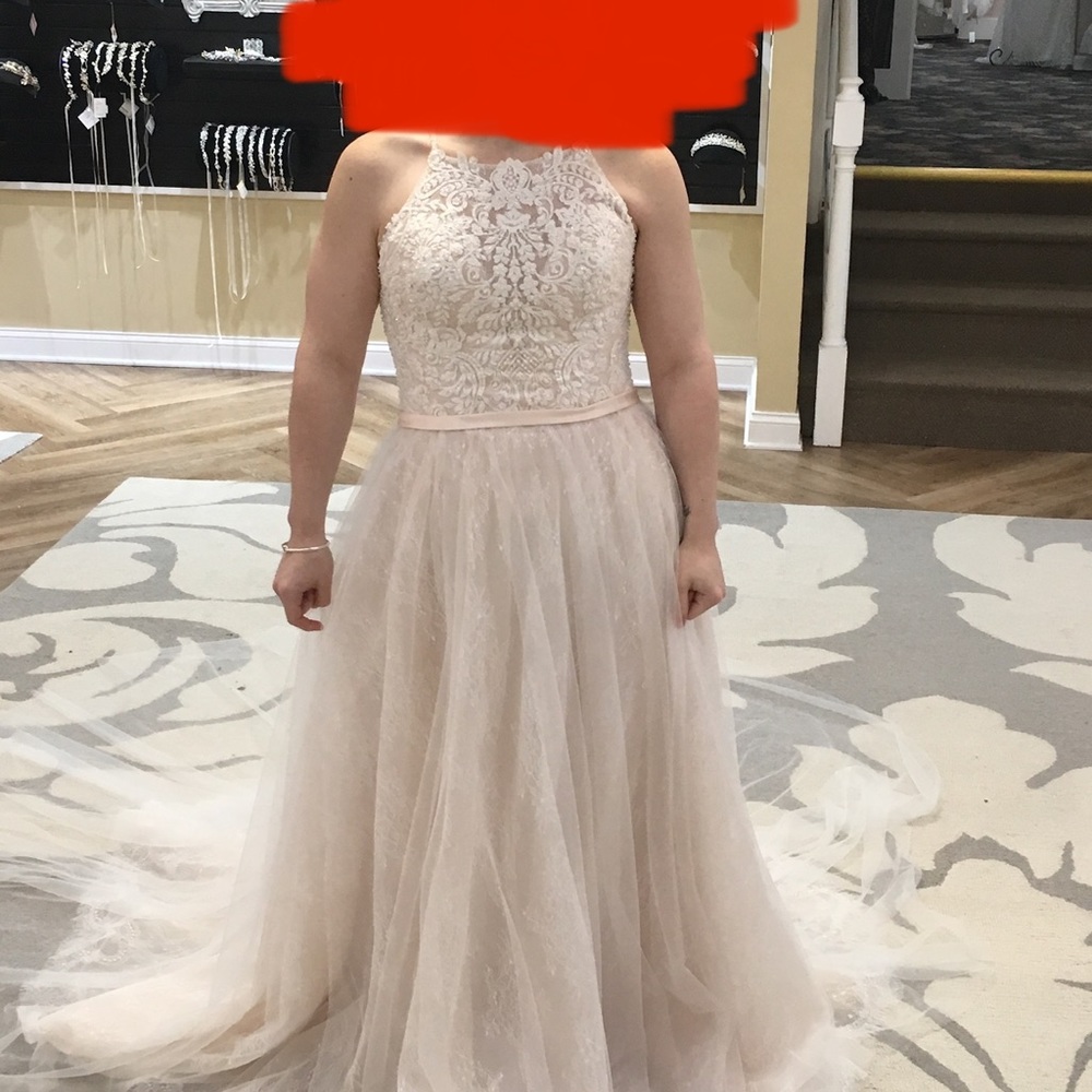 Size 14 Allure Romance Style 3114 A-Line Dress